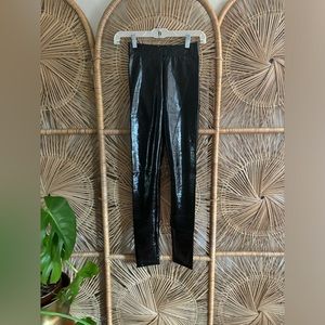 Lip Service Vinyl crinkle effect vegan leather leggings